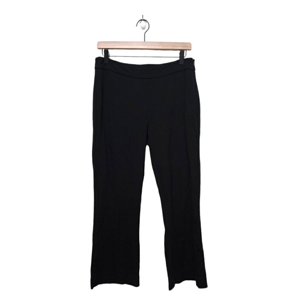 Classic Black Cropped Pants for Women - Black - Picture 2 of 10